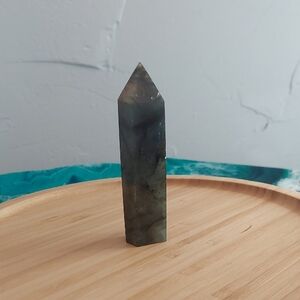 Elegant Labrodorite Obelisk Crystal #0398
